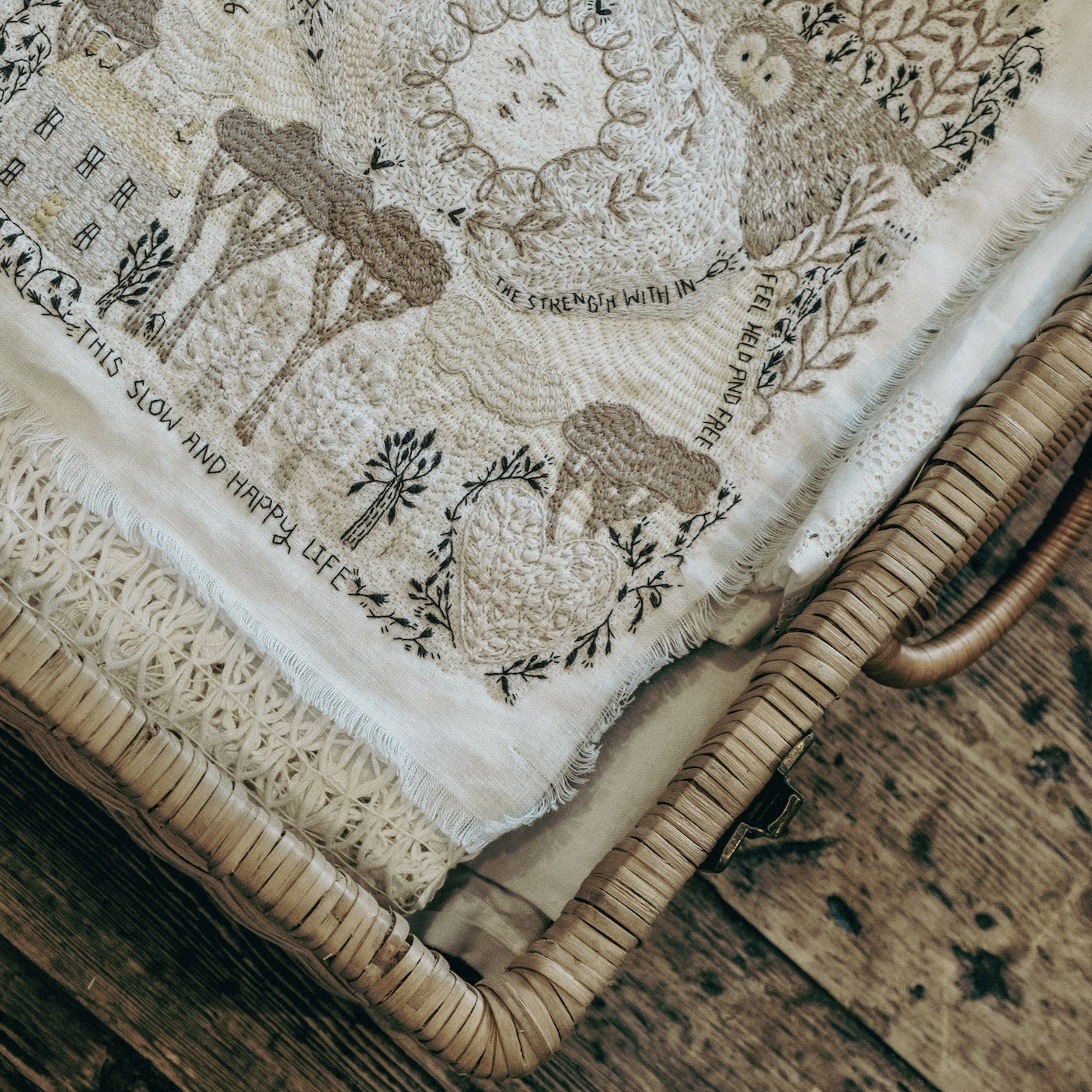 Tuesday 30 September, 10-12 p.m.: Workshop: The Art of Stitching a Block Print with Kate Rickard