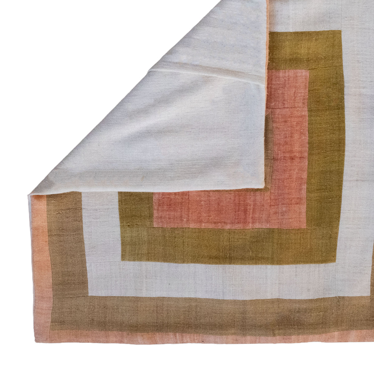 India, We are KAL, Pillow Case Eri Silk "Squares"