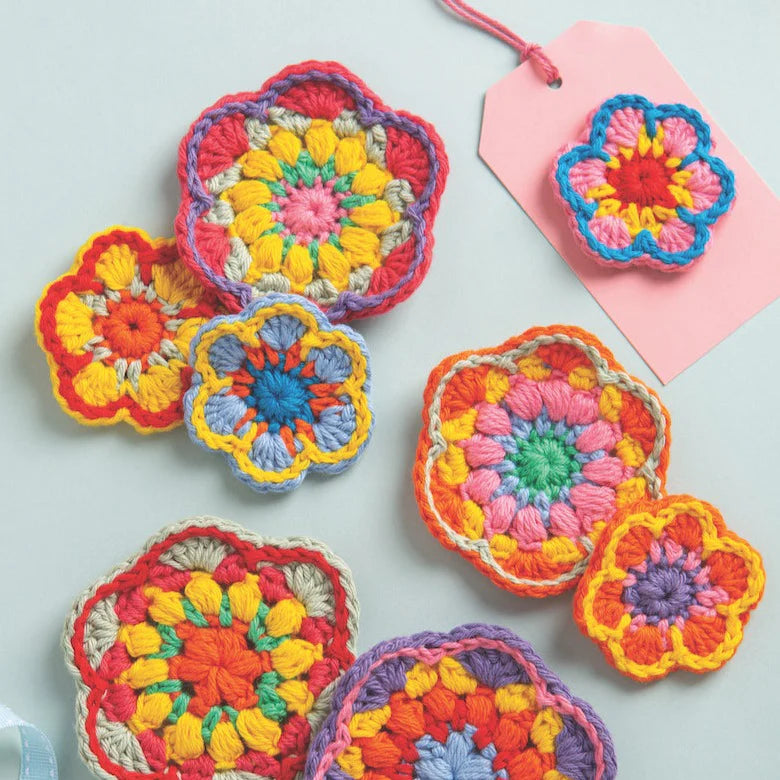 Saturday 13 September, 2:30 - 5:30pm : Workshop, Crochet Flower Workshop with Claire Montgomerie - Textile Weekender at City Lit Art School