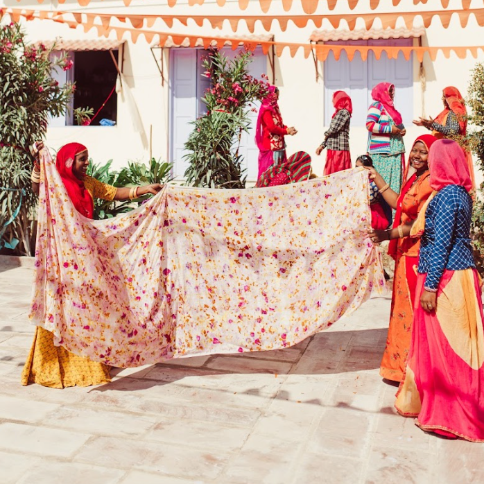 Saturday 6 September, 6-7 pm: Online Talk, From Seed to Garment: Decolonising Ethical Fashion with Madhu Vaishnav of Saheli Women