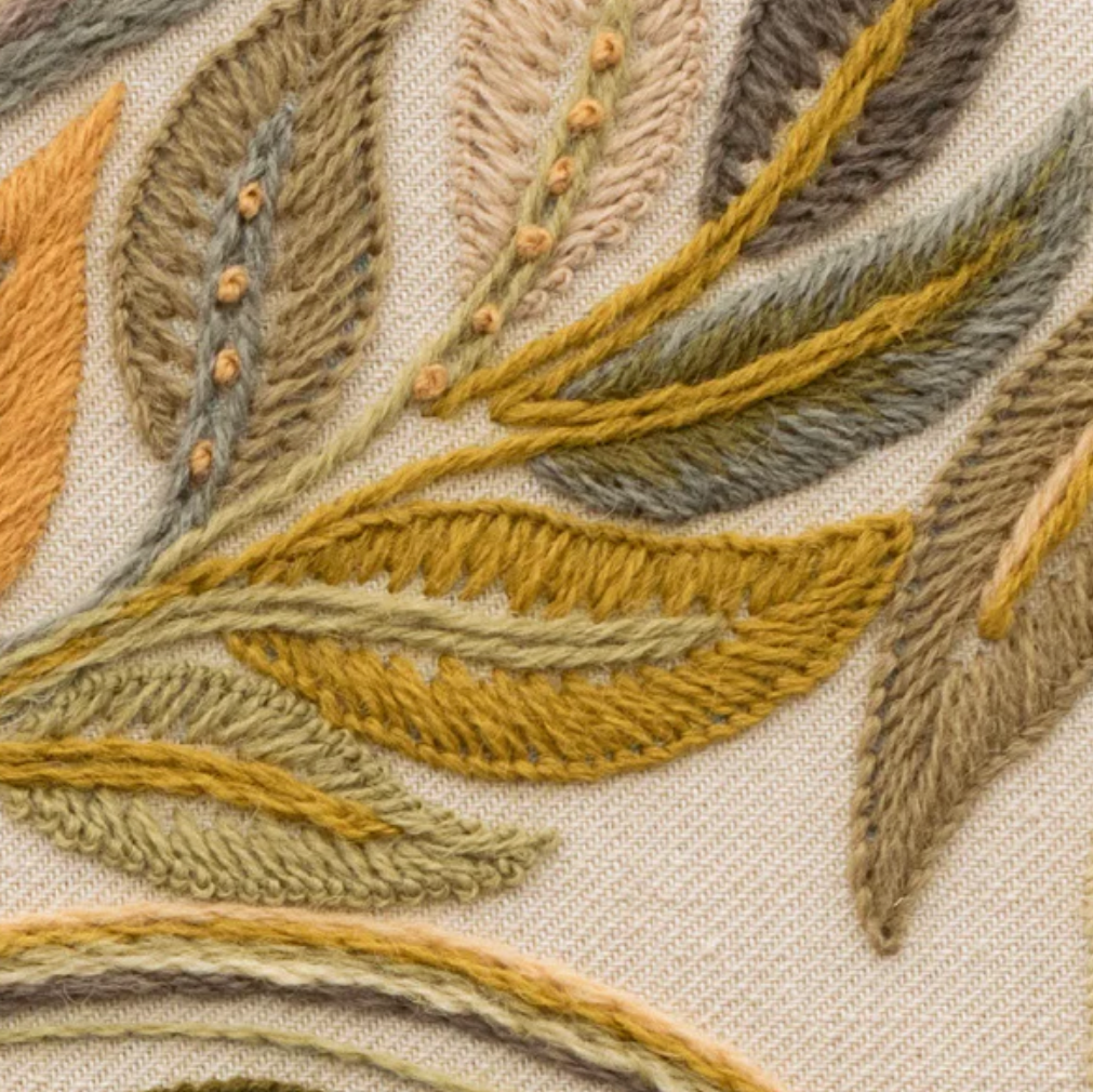 Tuesday 30 September, 10-4 p.m.: Workshop: Rowan Tree Crewelwork with Phillipa Turnbull of The Crewel Work Company