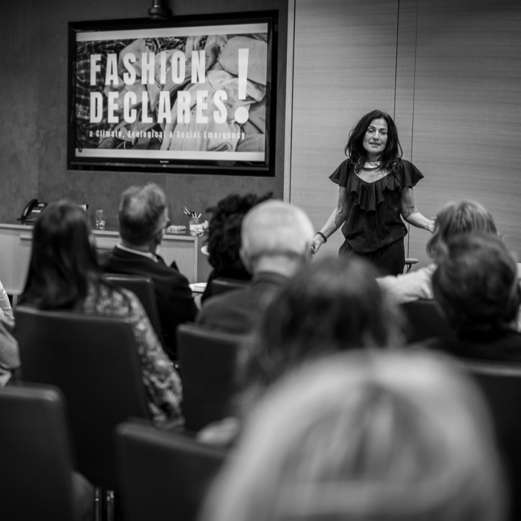 Thursday 18 September,  11-5 p.m.: Symposium: Crafting Regenerative Fashion and Textile Futures with Safia Minney