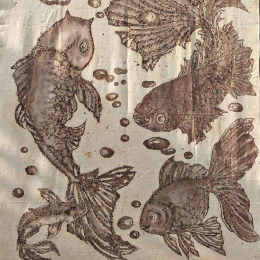 Sunday 28 September - Tuesday 30 September, 10 - 4pm: Short Course, Ecoprint, Block Printing & Rust Printing with Dr Vishal C. Bhand