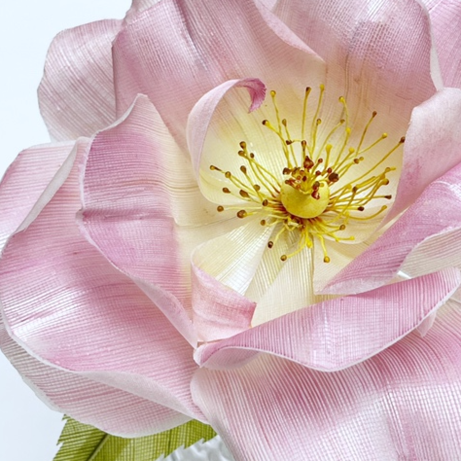 Saturday 25 & Sunday 26 May 2024, Textile Flowers (Silk Abaca Rose) with Anne Tomlin