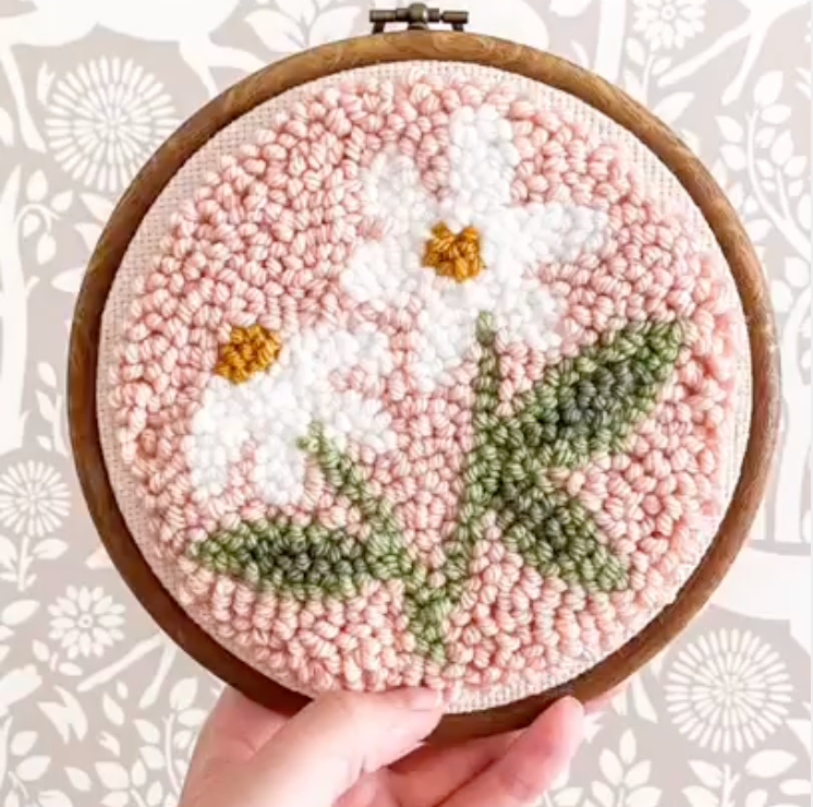 Saturday 1 June 2024, Spring Punch Needle with Sallie of the Urban Acres