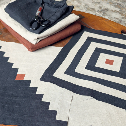 How to Make a Log Cabin Block with Catherine-Marie Longtin