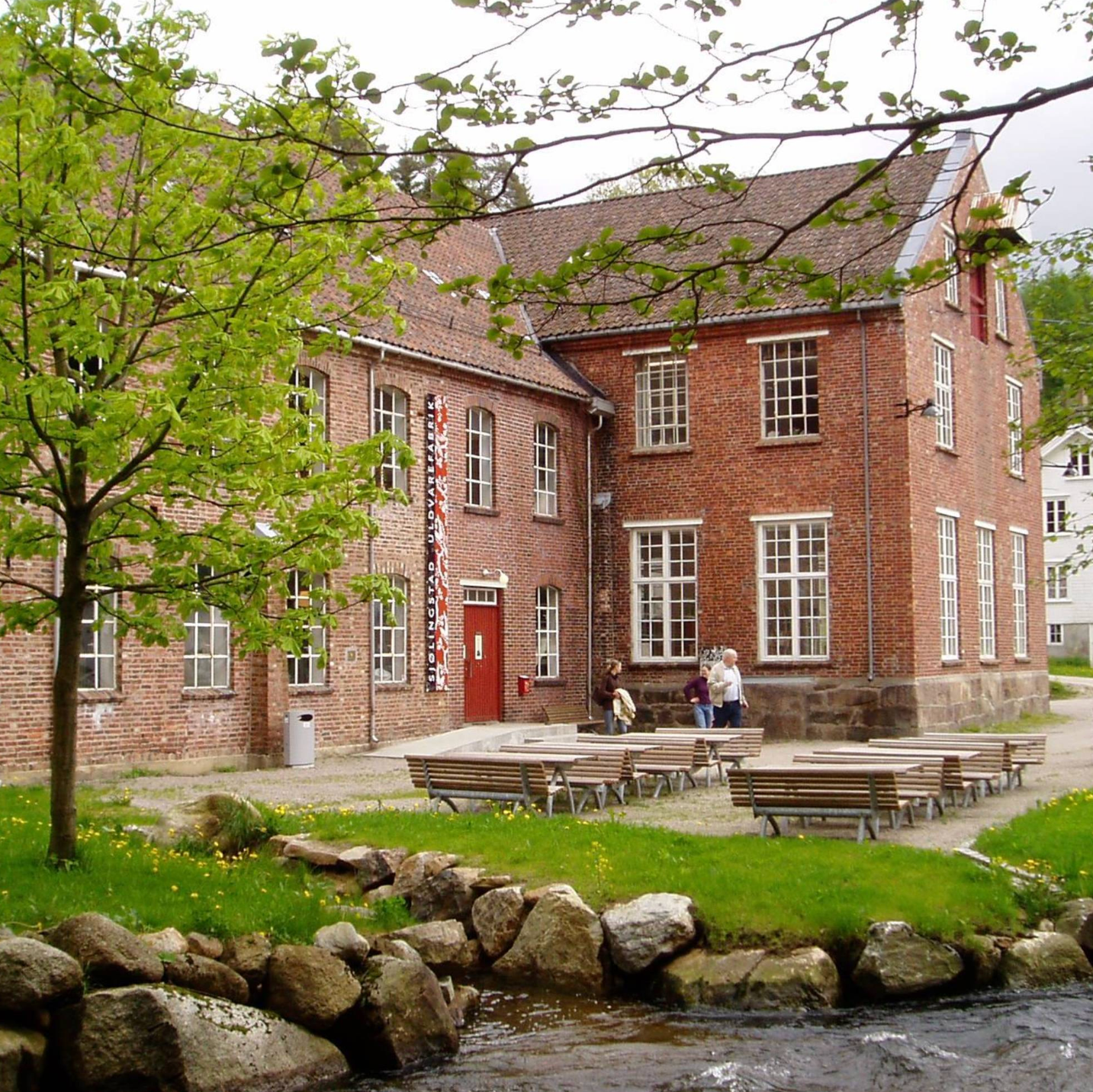 Norway, Mandal, Sjølingstad Uldvarefabrik