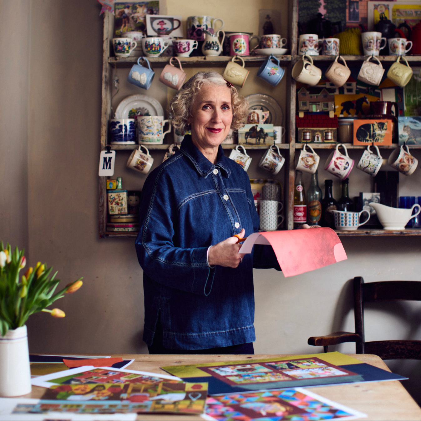 Sunday 19 & 26 July 2026, 2 - 5pm BST: Cut-paper Collage with Marion Elliot