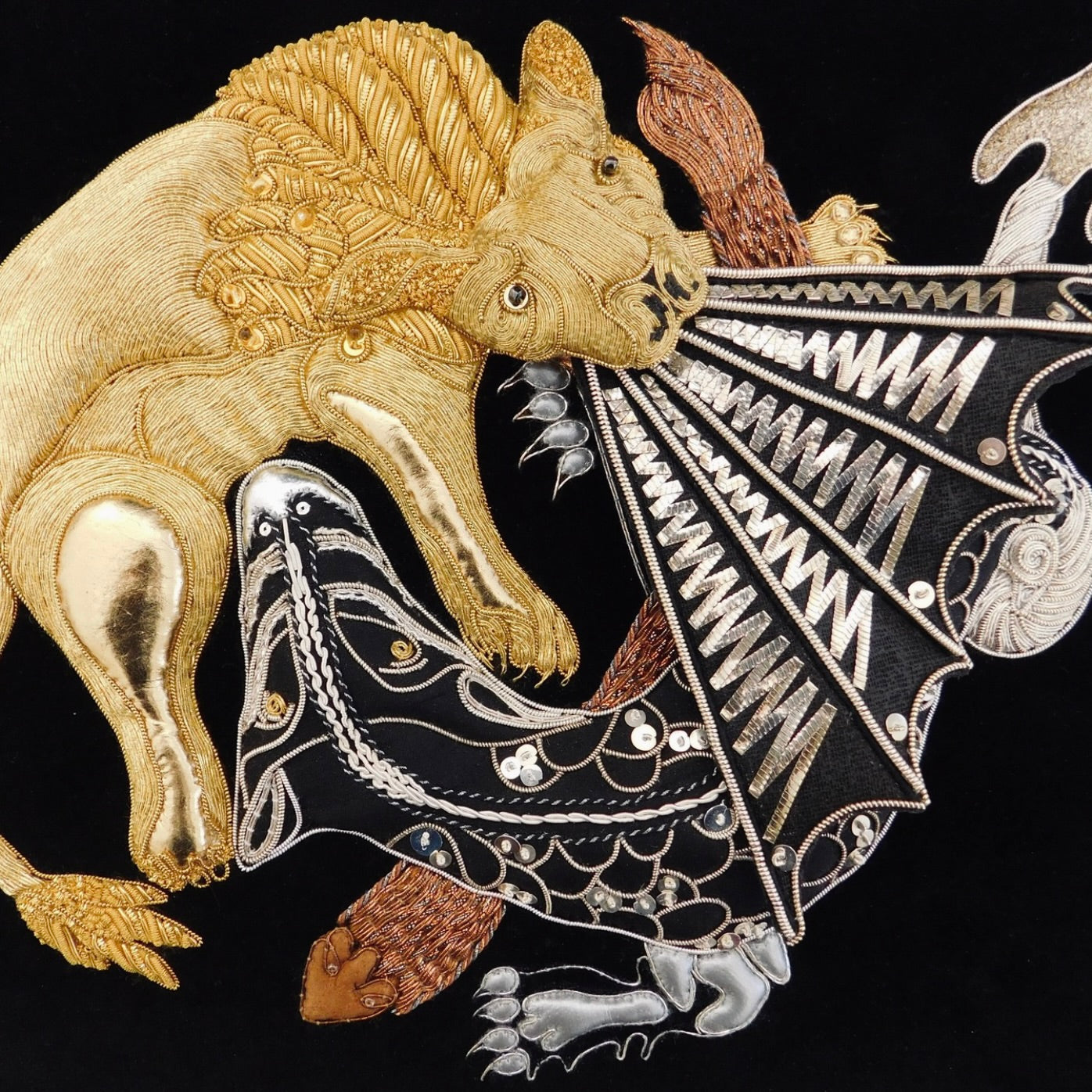 Wednesday 24 September, 2-4 p.m.: Open Studio and Exhibition Walkthrough with The Royal School of Needlework