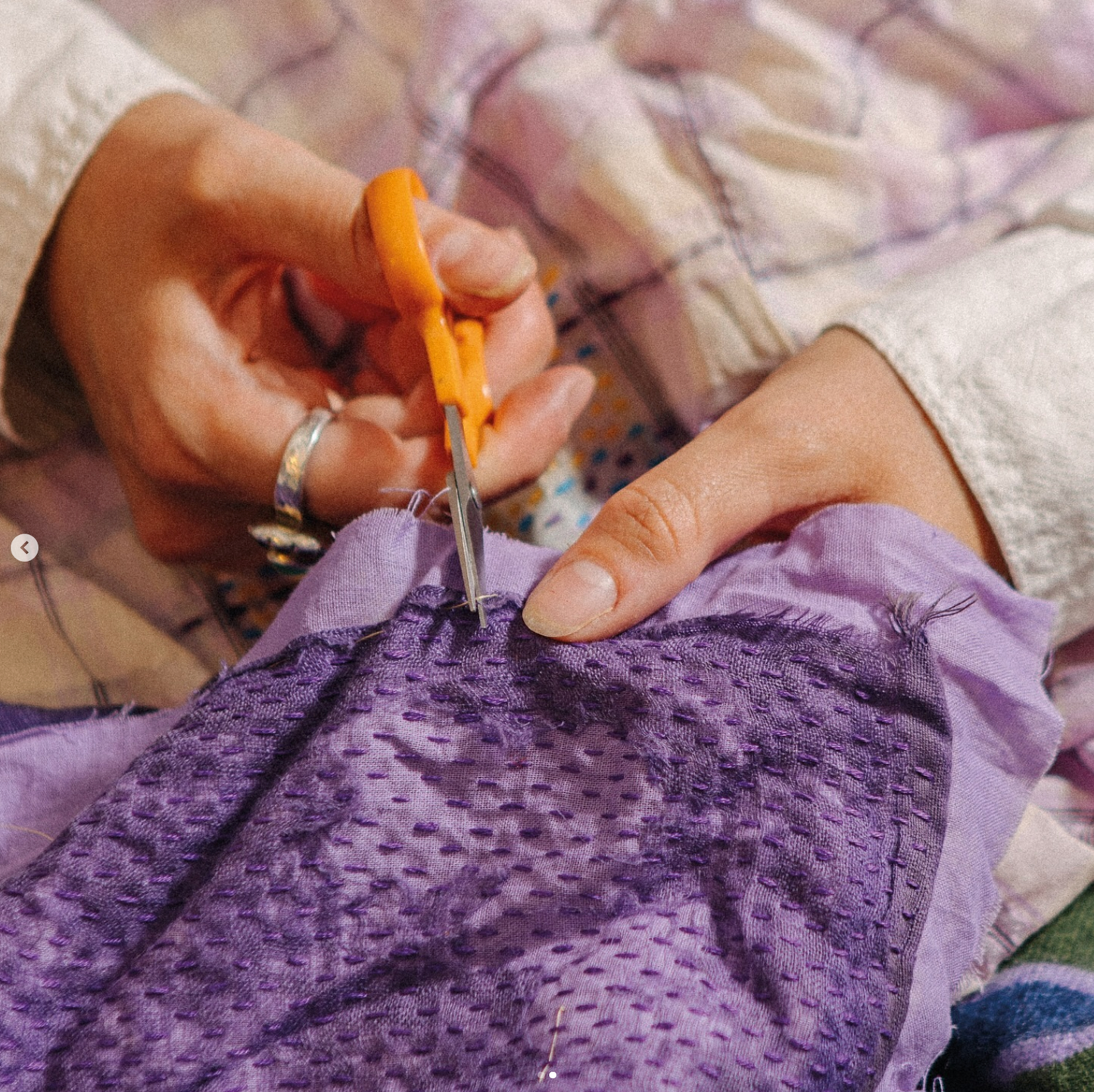 Friday 12 September, 2-4 p.m.: Workshop: Mend and Meet with Saskia Weir of Mend House