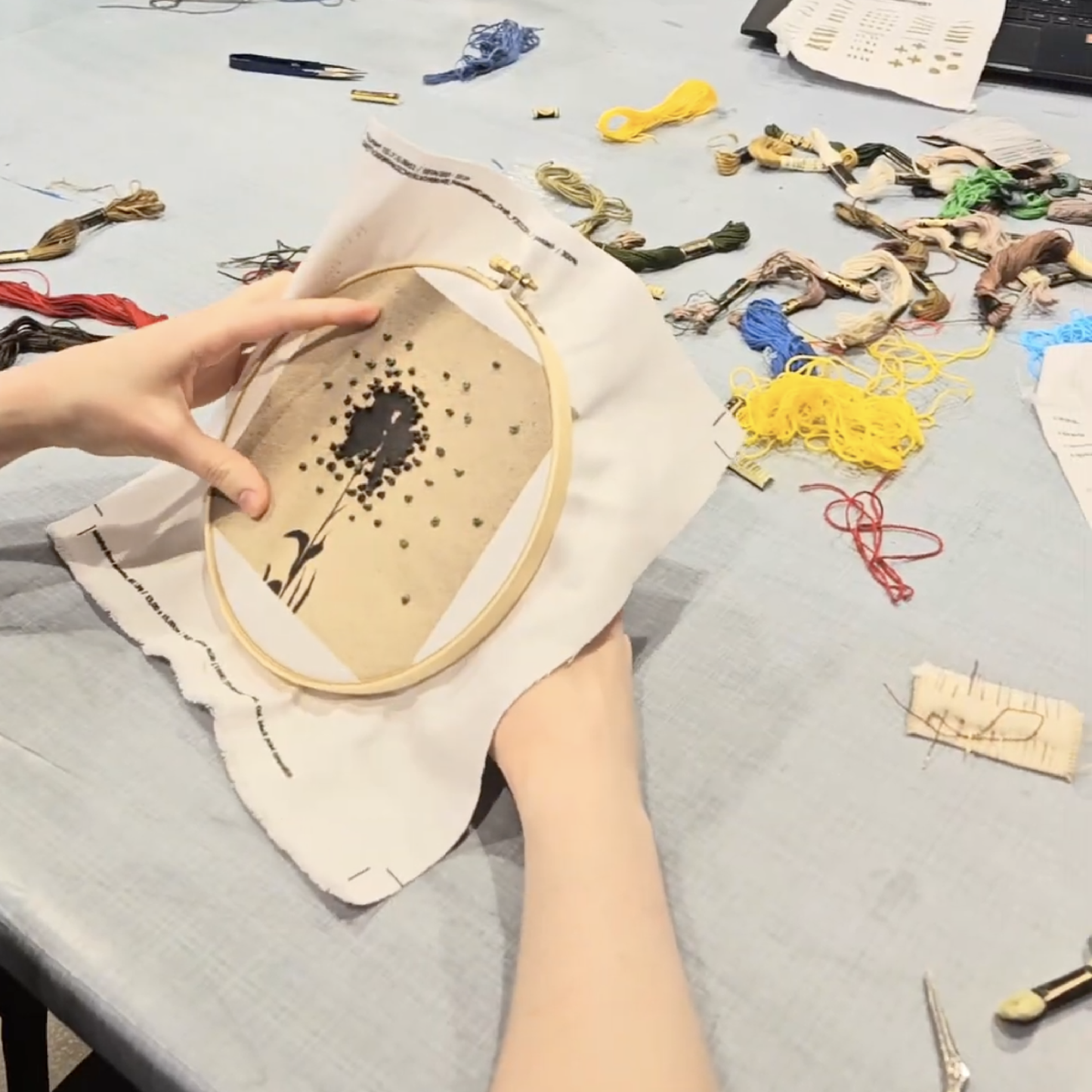 Sunday 14 September, 2:30 - 5:30 pm : Workshops, Animated Embroidery with Selina Latour - Textile Weekender at City Lit Art School