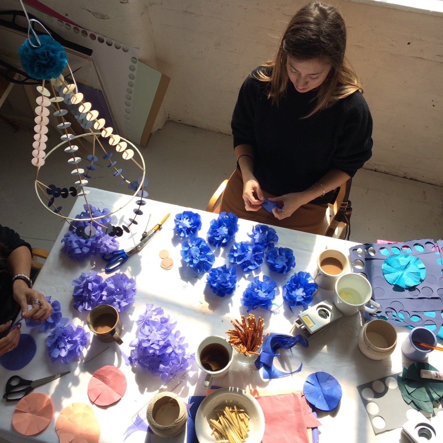 Saturday 2 December 2023, Christmas Pająki with Karolina Merska, in-person workshop at Selvedge Christmas Fair