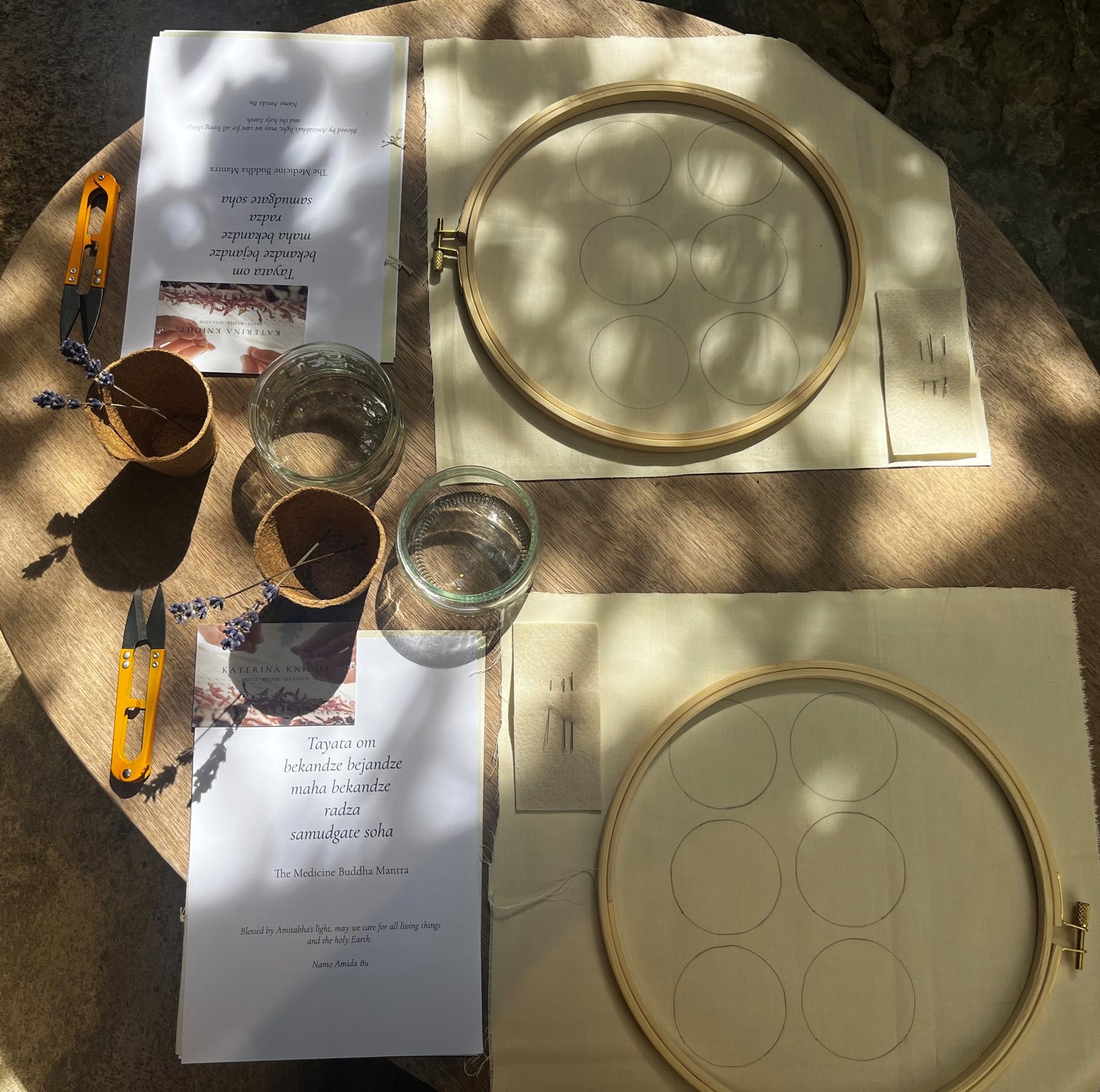 Thursday 4 September, 2-4 p.m.: Workshop: Stitching with Nature with Katerina Knight - SOLD OUT