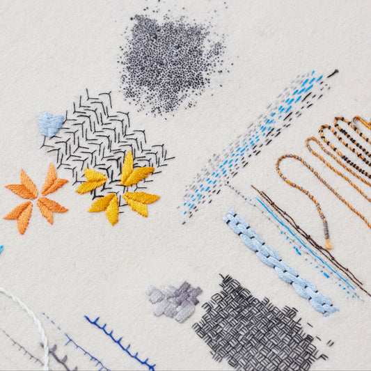 Sunday 2 November 2025, 2 - 5pm GMT, Mark / Stitch / Repeat: The Art of Hand Embroidery with Richard McVetis