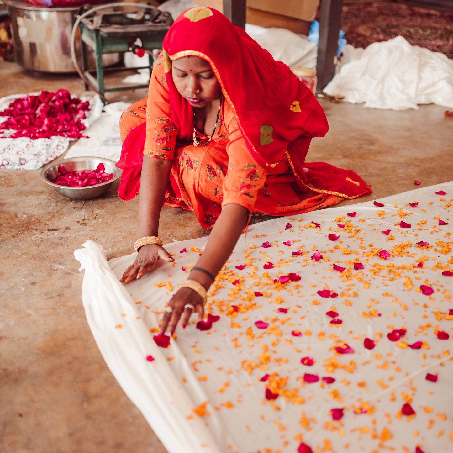 Saturday 6 September, 6-7 pm: Online Talk, From Seed to Garment: Decolonising Ethical Fashion with Madhu Vaishnav of Saheli Women