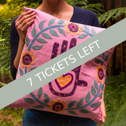 Tuesday 22 September, 10:30-4 p.m.: Workshop, Needle Turn Appliqué with Yasmeen Branton of Sand and Stars