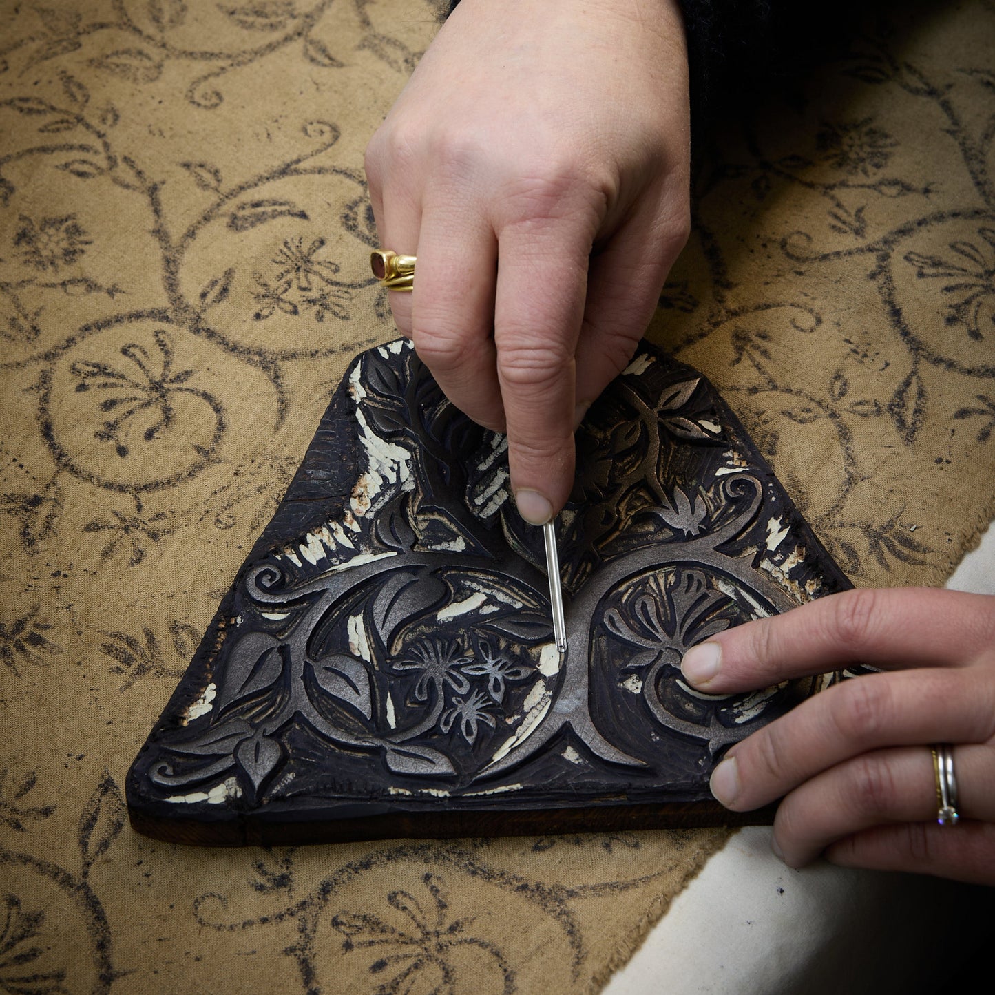 Wednesday 3 September 10-4 p.m.: Workshop: Foraging, Natural Dye and Mordant Printing with Sarah Burns