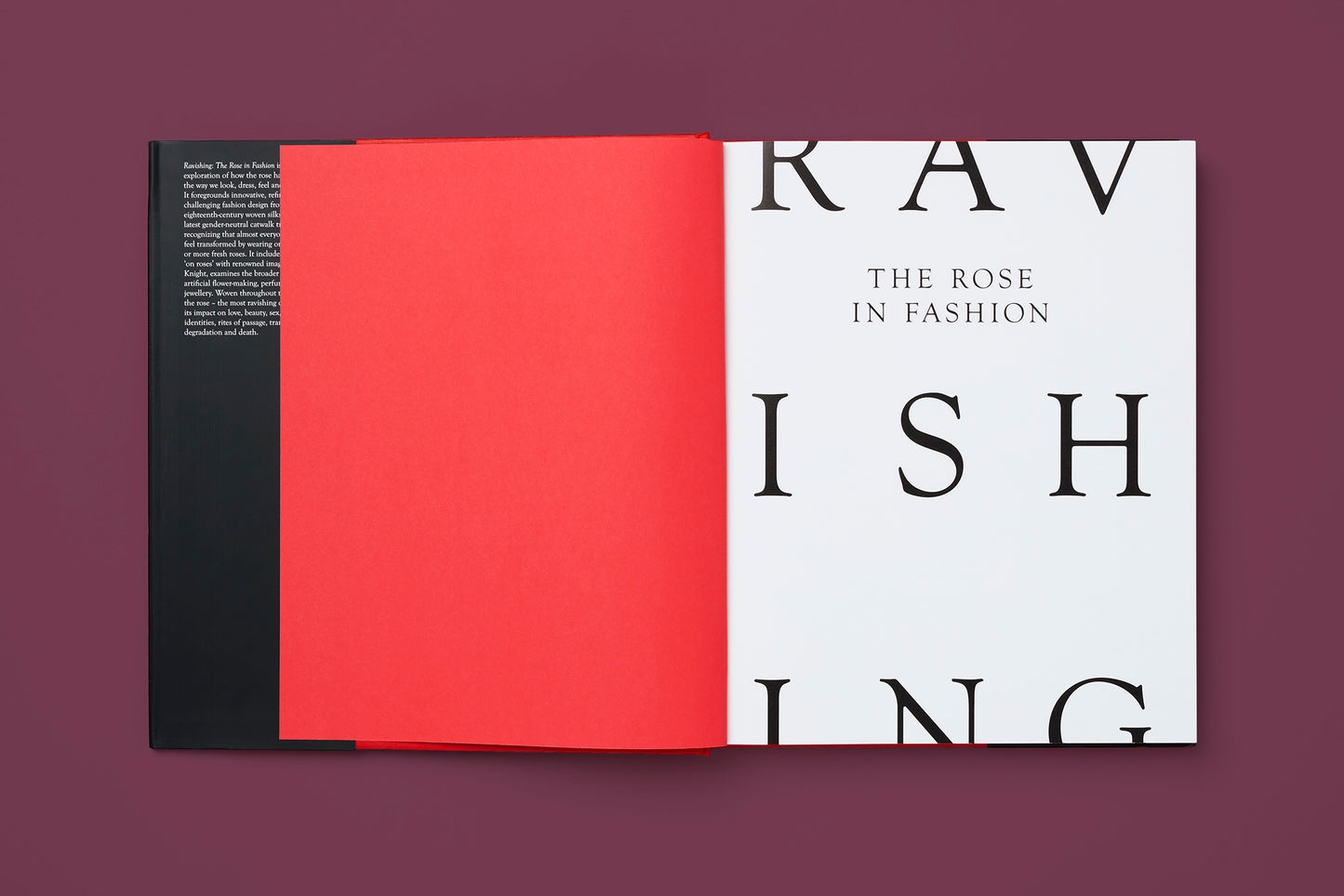 The Rose in Fashion: Ravishing, Amy de la Haye