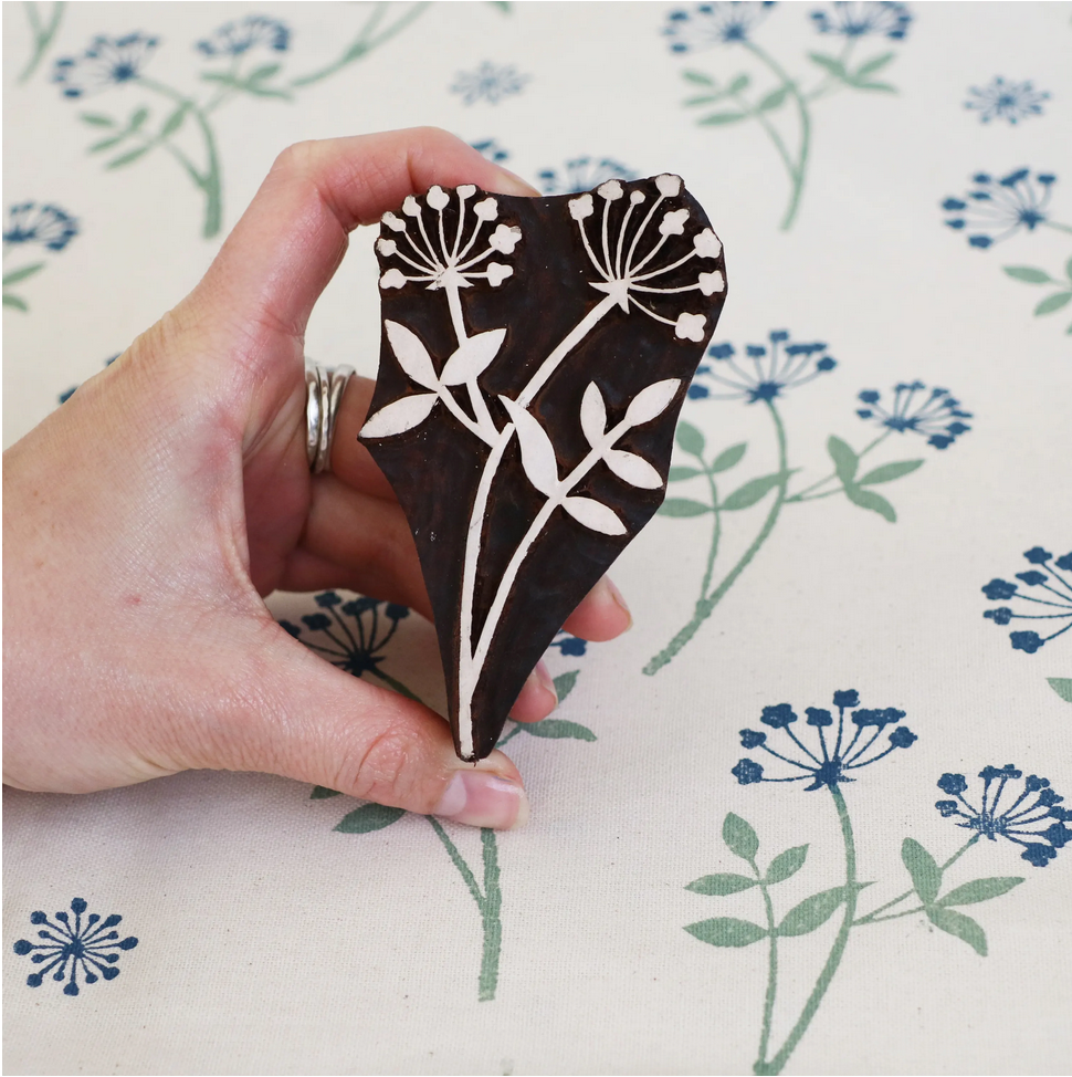 Wednesday 3 September, 10-4 pm: Workshop & Demonstration: The Art of Block Printing with Tess Grace of the Indian Block Print Company