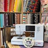 USA, Michigan, East Lansing, Seams Fabric