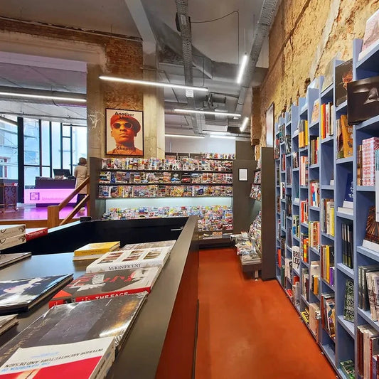 Belgium, Antwerp, International Magazine Store