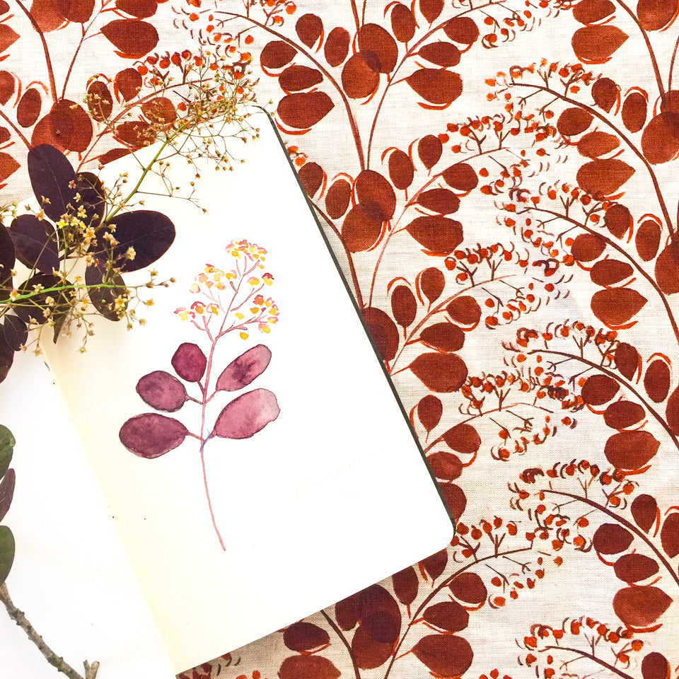 Saturday 11 & Saturday 18 October 2025, 2 - 5pm BST, Prints from Nature: Stencil Printing on Fabric with Pauline Greuell