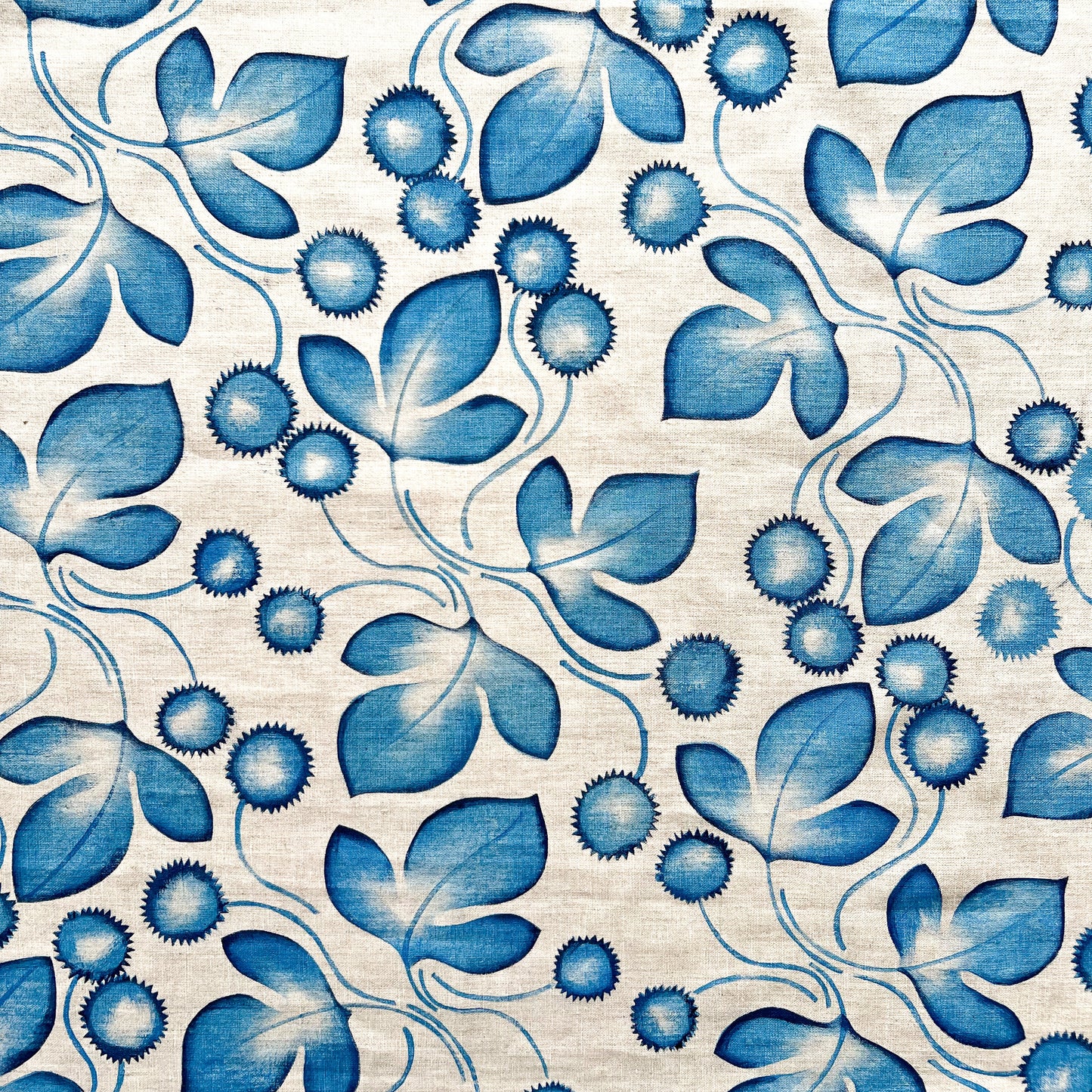 Saturday 11 & Saturday 18 October 2025, 2 - 5pm BST, Prints from Nature: Stencil Printing on Fabric with Pauline Greuell