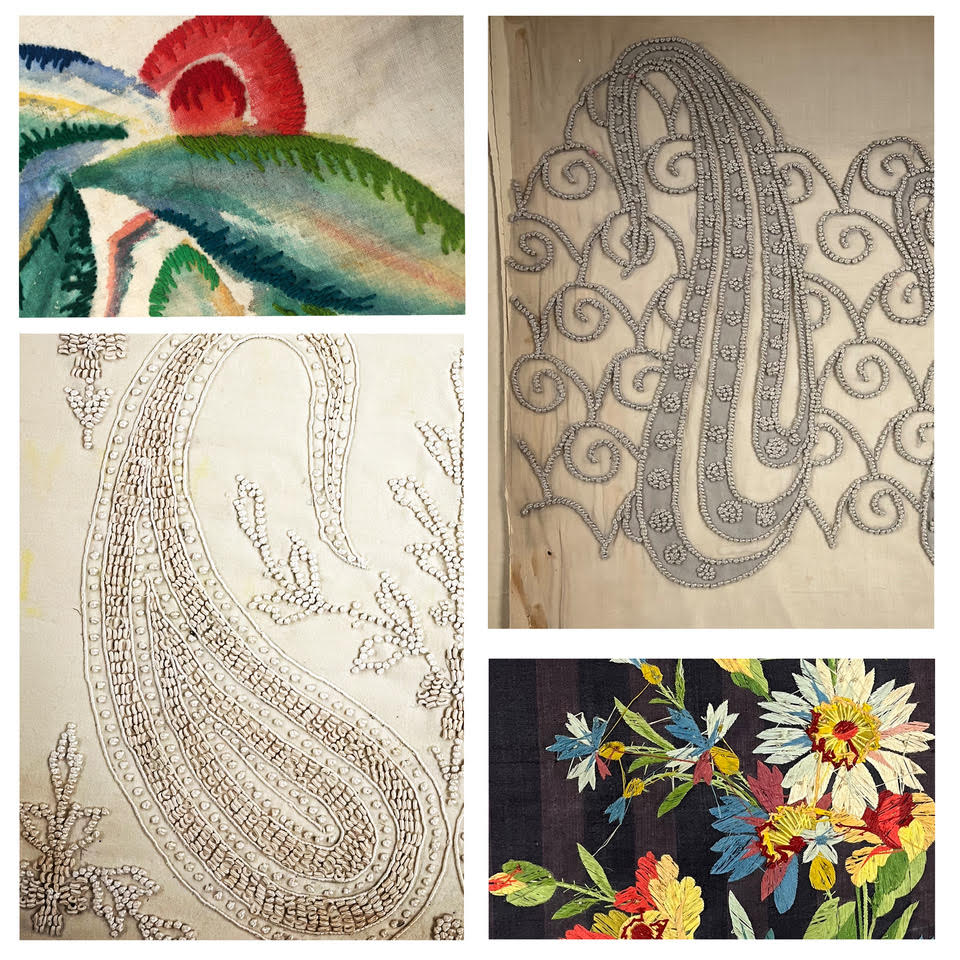Sunday 14 September, 2-3 p.m. (BST): Online Talk: The History of French Embroidery with Nadia Albertini