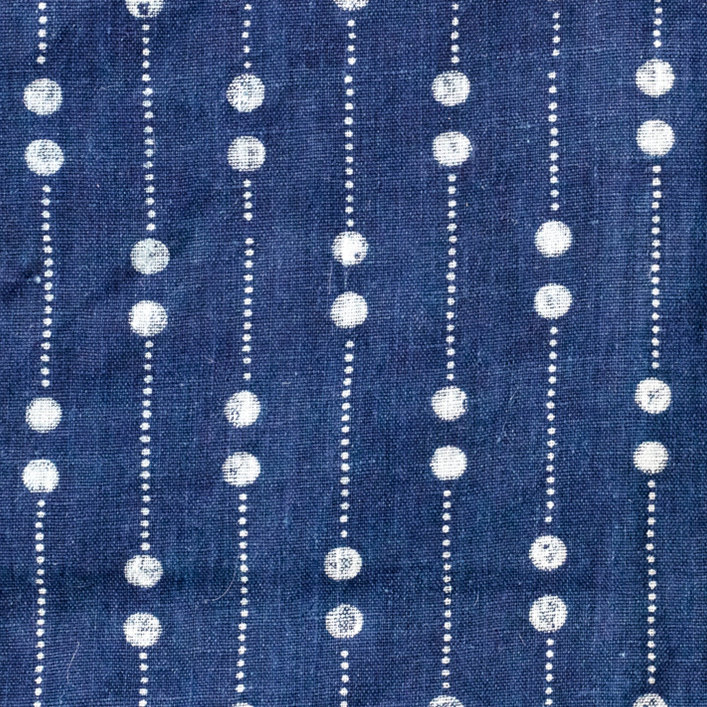 Austria, Karl and Maria Wagner, Blaudruck Jugendstil Pünktchen Print Yardage Narrow 0.9 m Wide