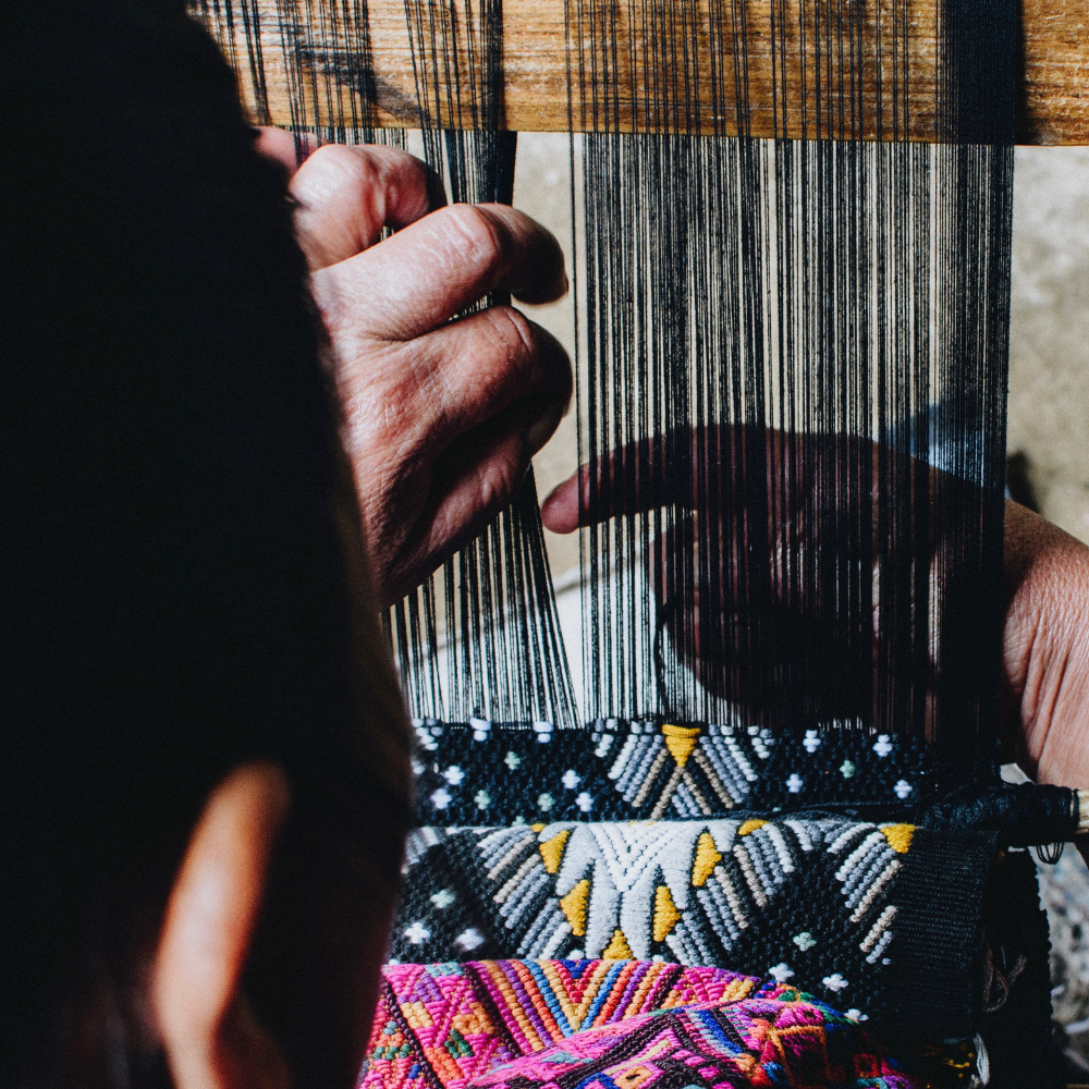 Guatemala, Nata Y Limón, Weaving
