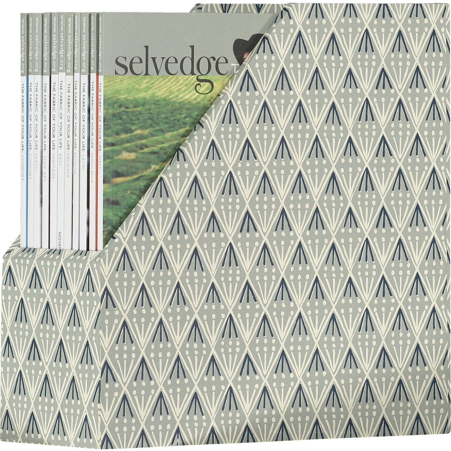 Selvedge & Cambridge Imprint, Magazine File (Available in three colourways)