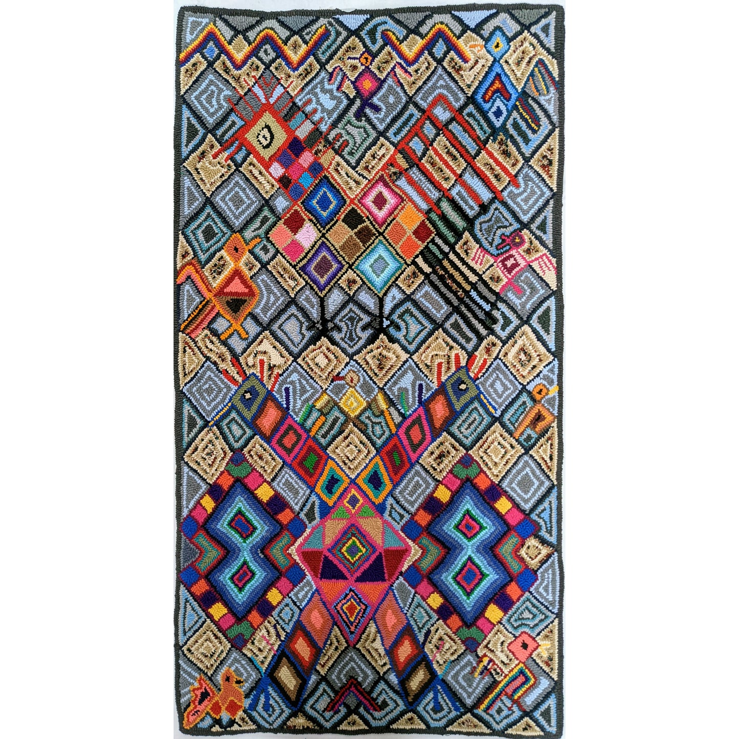 Guatemala, Multicolores, “Woven With Joy” Large Rug