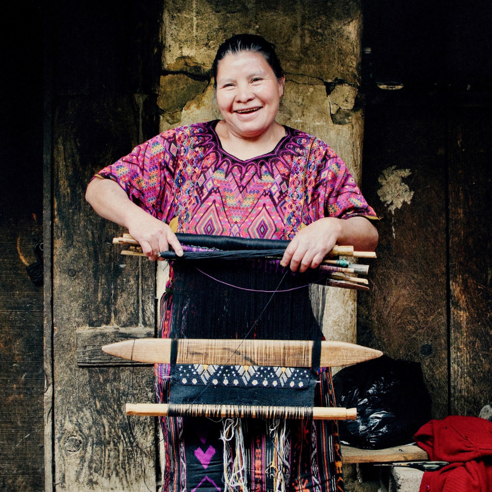 Guatemala, Nata Y Limón, Weaving