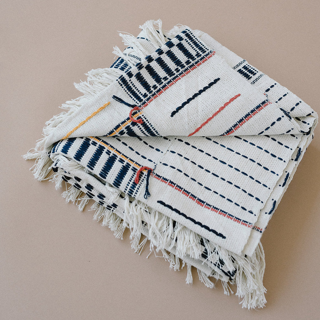 Ivory Coast & USA, Five Six Textiles, Adjoukrou Throw