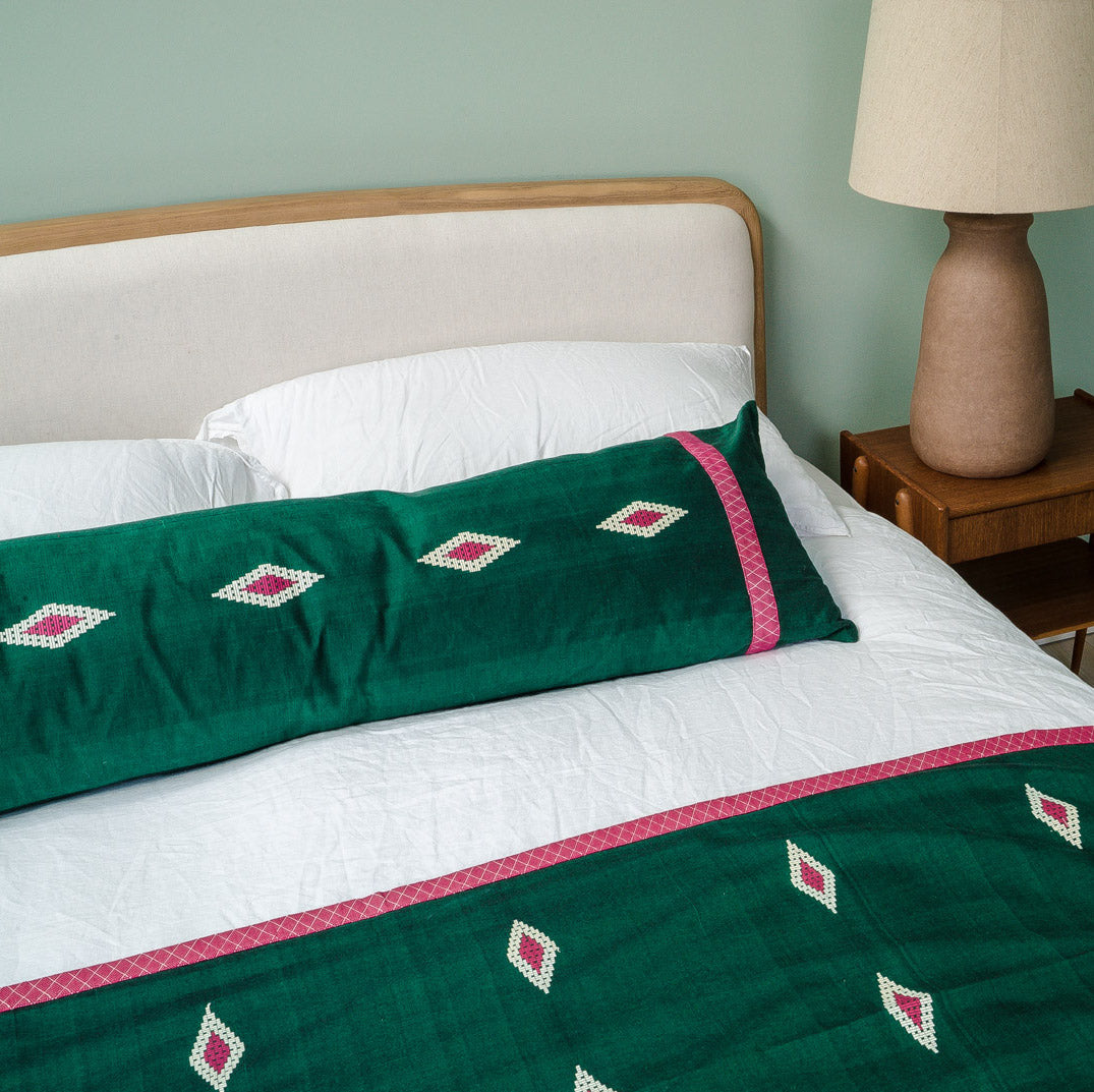 Afghanistan, Myanmar, Lebanon, Colombia & UK, Ishkar, Kachin Bed Cover