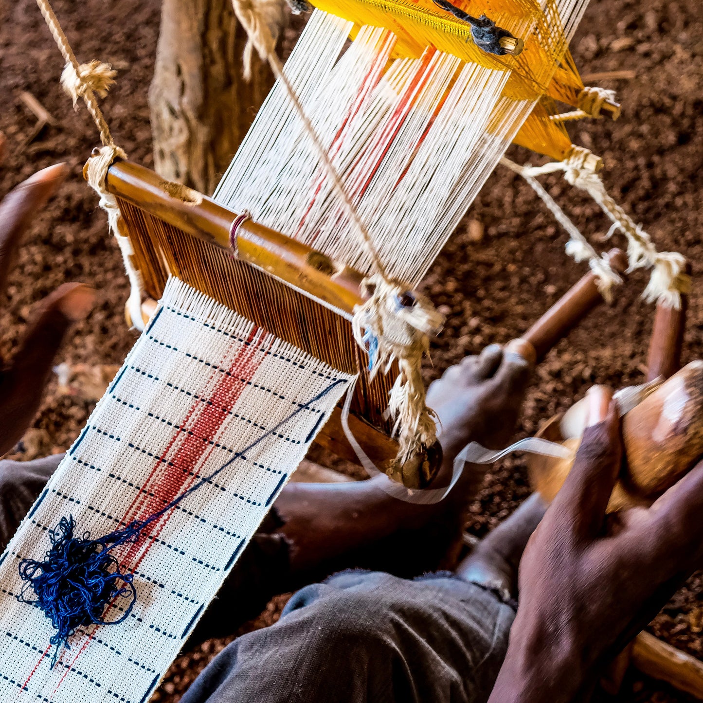 Ivory Coast & USA Cross Cultural Collaboration, Five | Six Textiles, Weaving