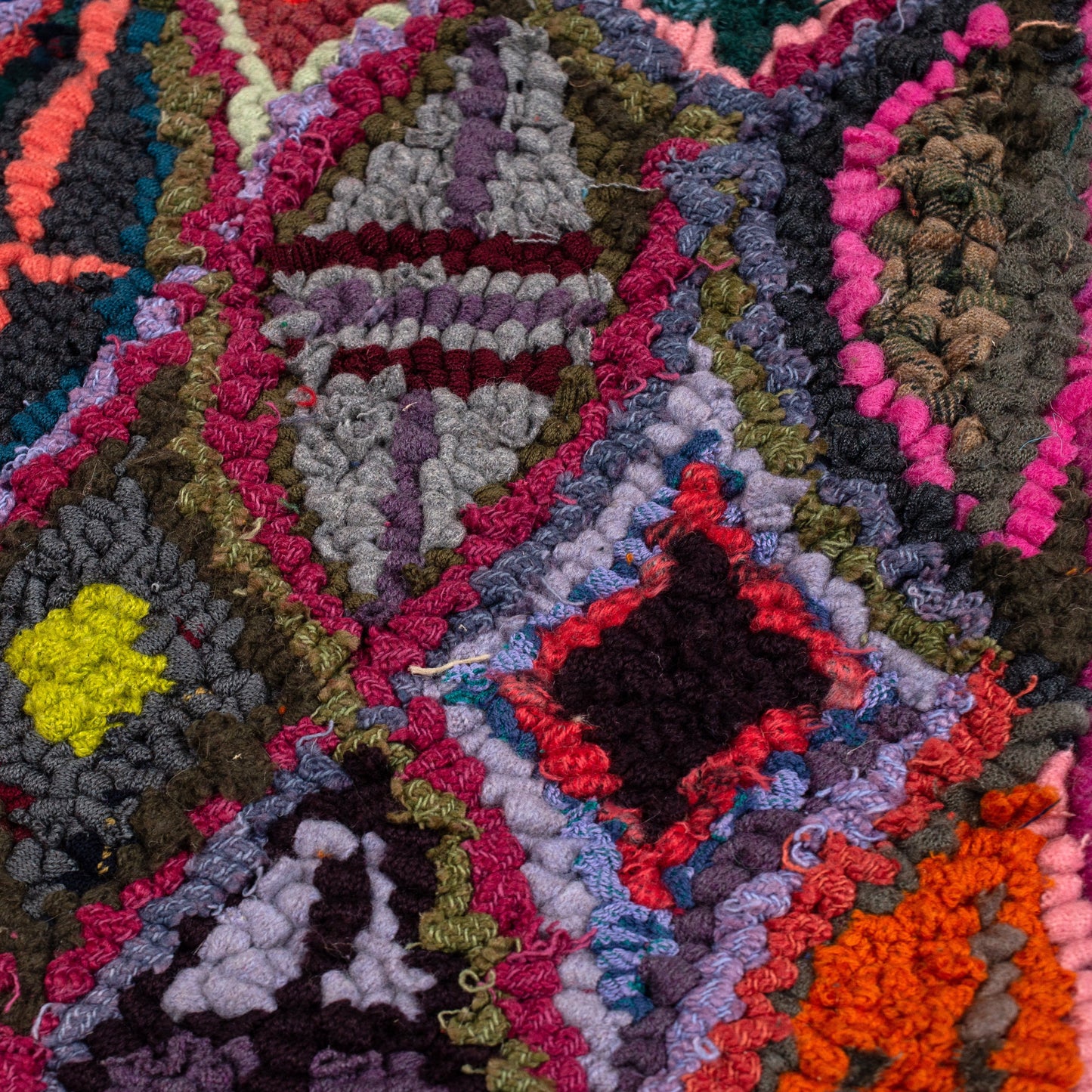 England, Lu Mason, 'Shields' Rag Rug
