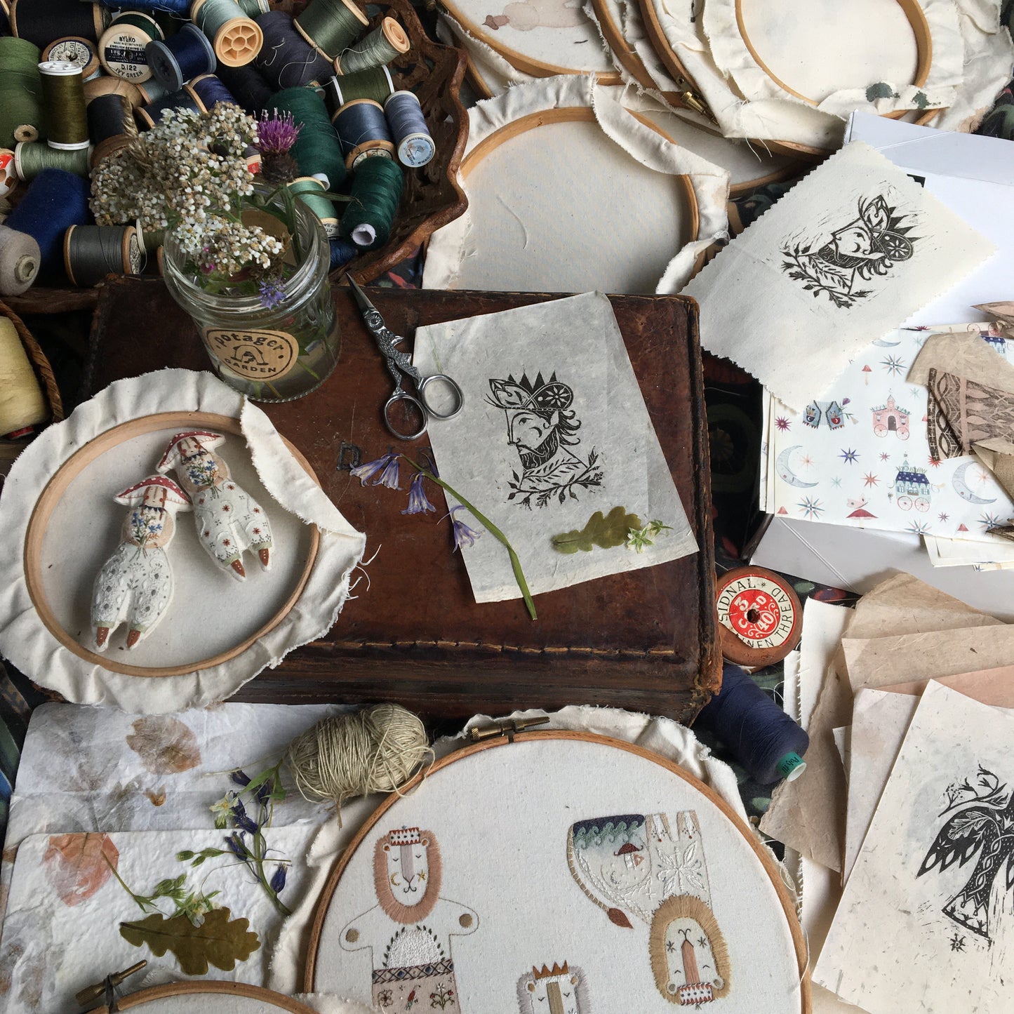 England, Megan Ivy Griffiths, Embroidery