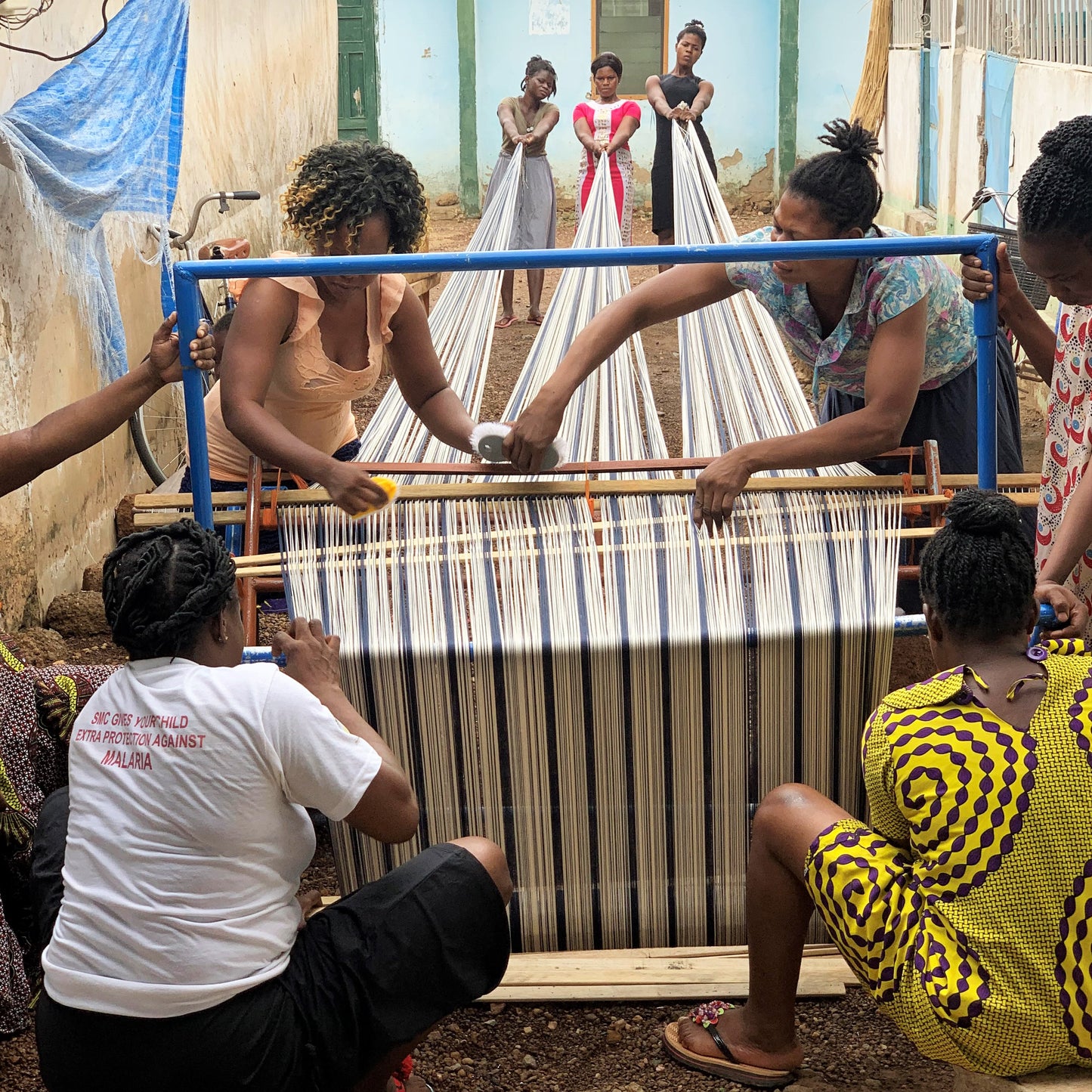 Ghana & United Kingdom, Boon & Up, Weaving