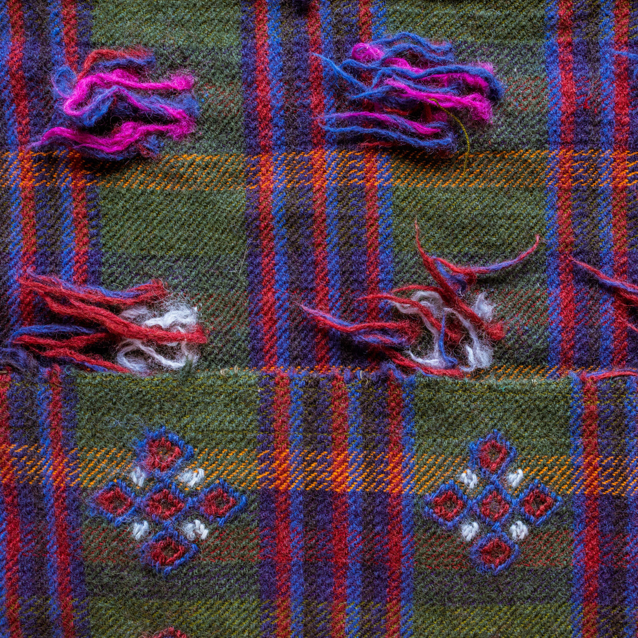 Bhutan, Yarn & Yathra House, Lang Throw