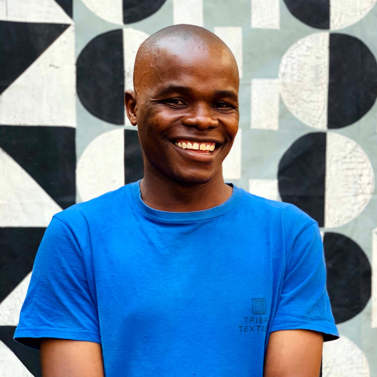 Zambia & France Cross Cultural Collaboration, Tribal Textiles, Hand-Painted Textiles
