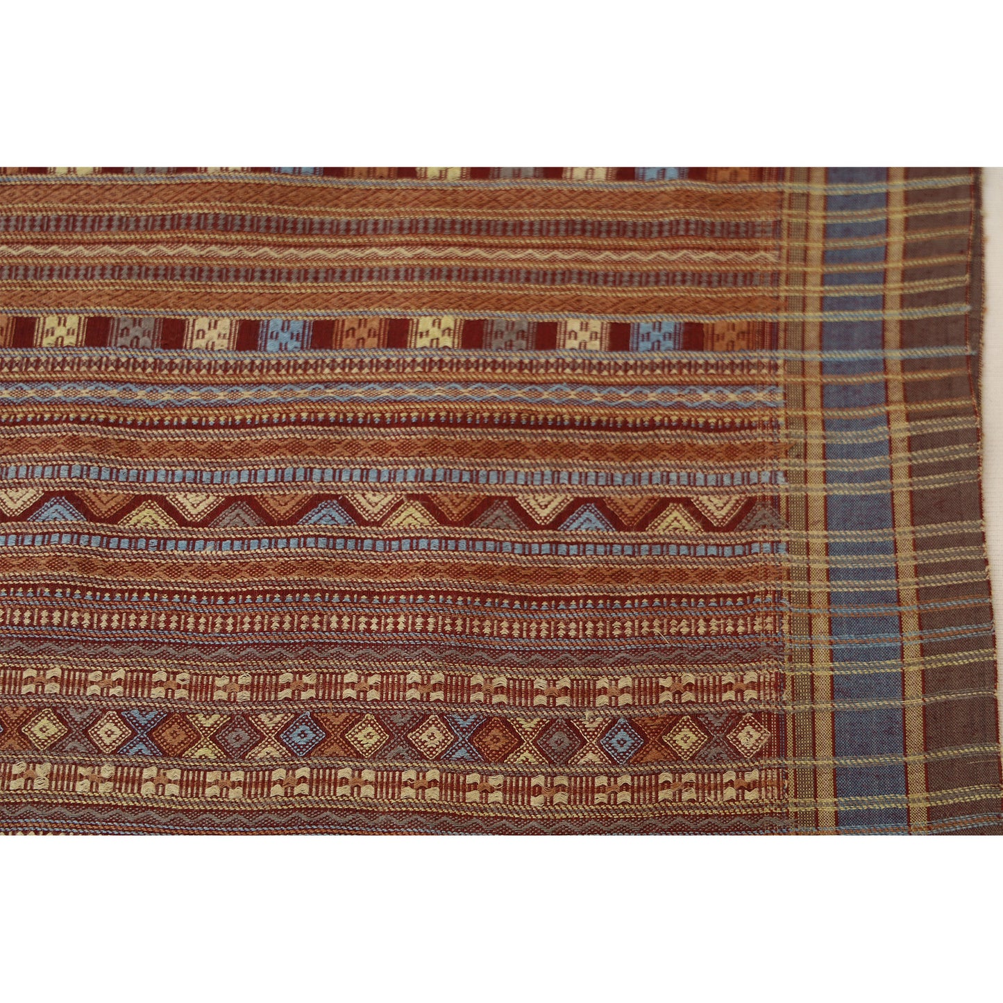 India, Siju Shamji Vishram, Dhabda Design - Lac Dye Shawl