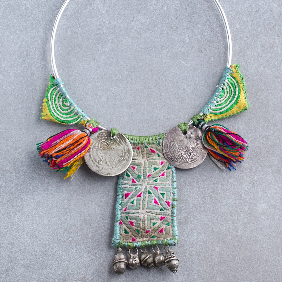 Saturday 14 & Sunday 15 October 2023, Textile Jewellery with Yasmine Dabbous