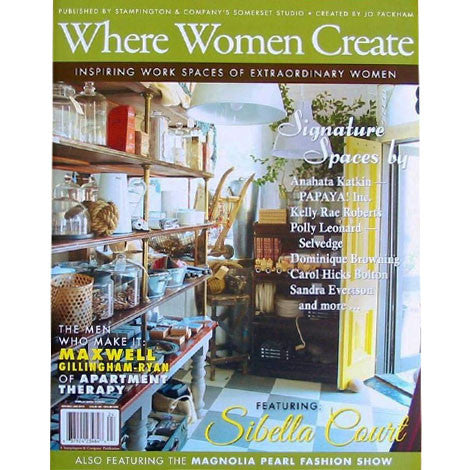 Where Women Create, January 2013