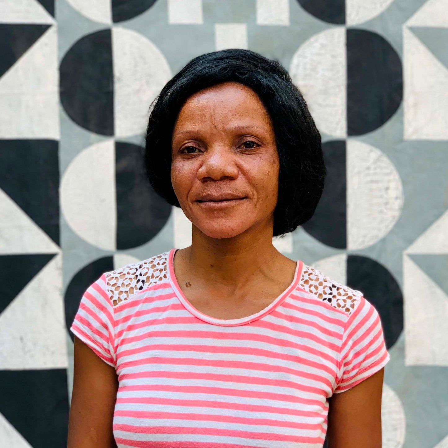 Zambia & France Cross Cultural Collaboration, Tribal Textiles, Hand-Painted Textiles