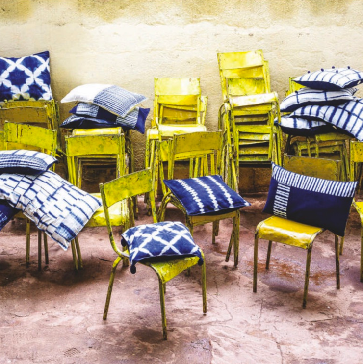 Mali, Cooperative Djiguiyaso / Aïssata Namoko, Indigo Dyeing