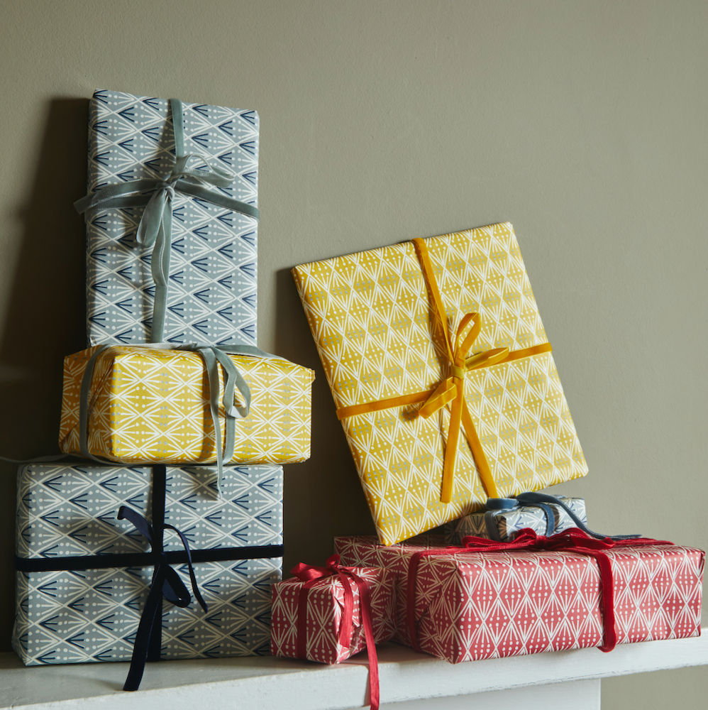 Selvedge & Cambridge Imprint, Gift Wrapping Paper (Assortment of Colours Available)