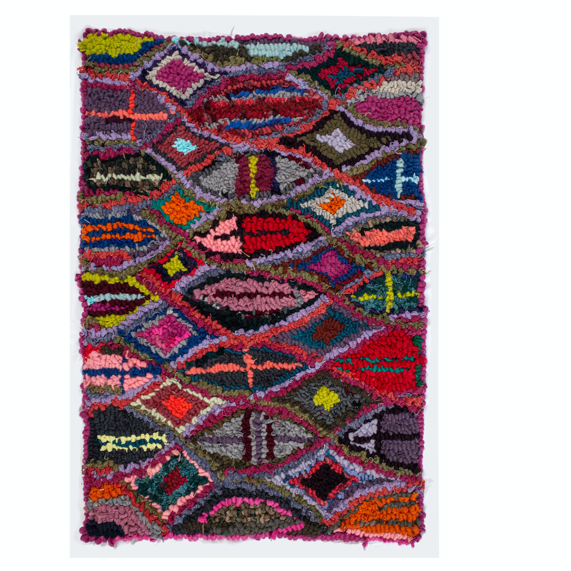 England, Lu Mason, 'Shields' Rag Rug