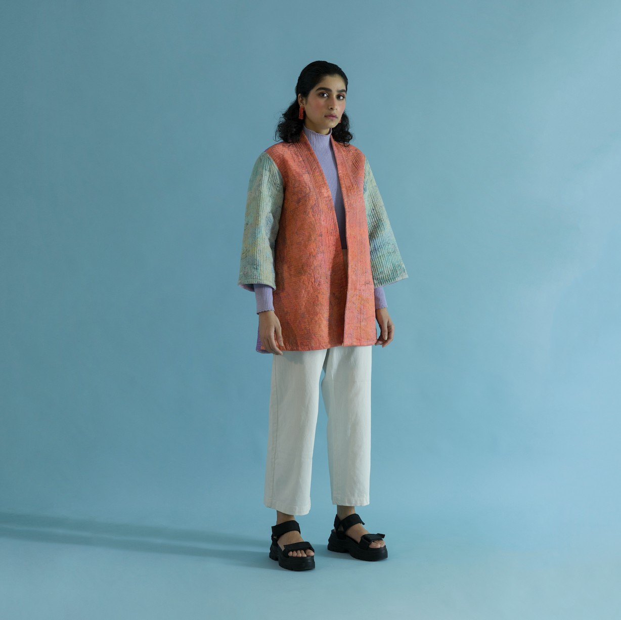 India, Studio Medium, Monet’s Afternoon Re-Jacket