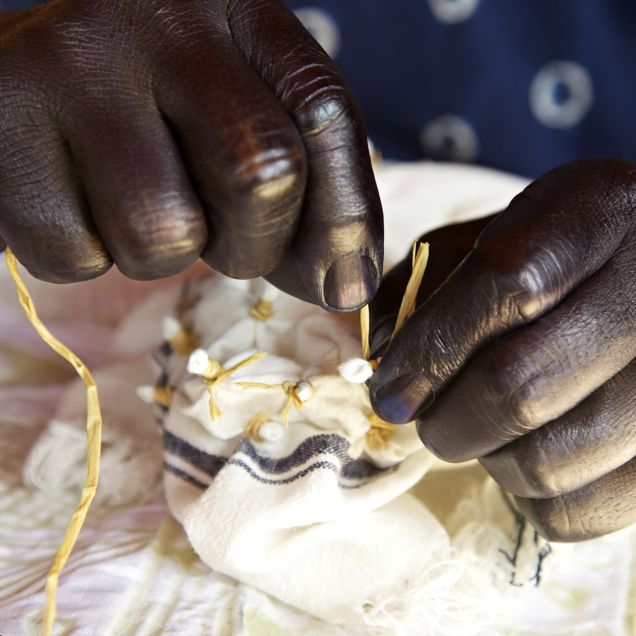 Nigeria, Yoruba Indigo / Gasali Adeyemo, Indigo Dyeing